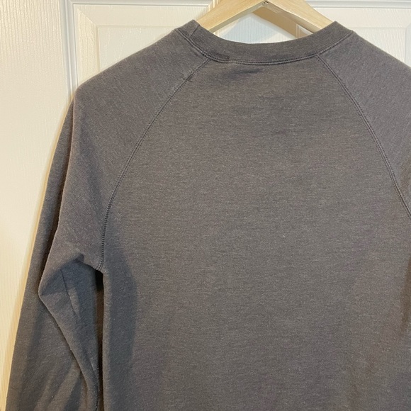 Hanes gray retro pullover sweatshirt w/ Austin City Limits & wolves graphic sz S - Picture 7 of 10